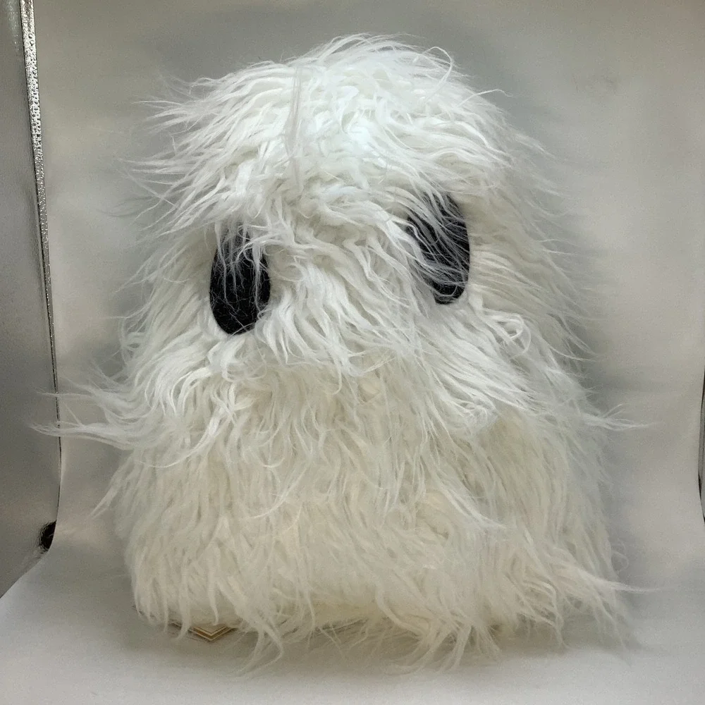 Pottery Barn Teen Fluffy Ghost Throw Pillow 14